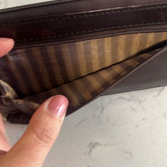 Perlina zip around wallet with removable checkbook - Picture 4 of 11